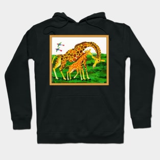 Giraffe - eric carle Hoodie